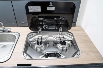 2x Burner Gas Cook Top