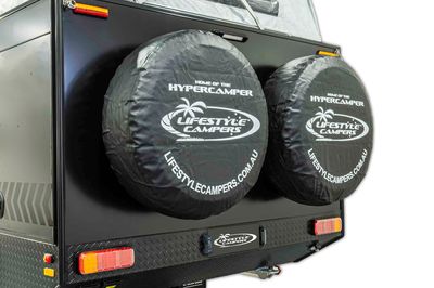  Additional Spare Wheel Mount - with standard wheel and tyre included