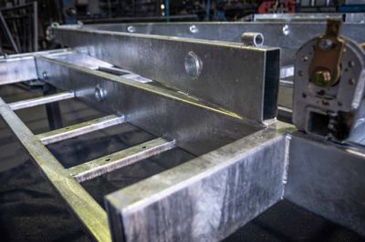 150mm Galvanized Steel Chassis Frame