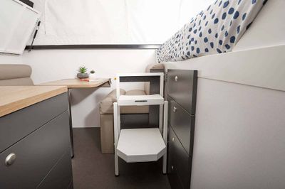 Space Saver Slide Out Fold Down Stairs