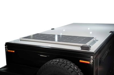 1x 120W Solar Panel - Roof Mounted