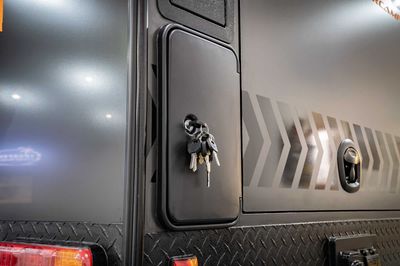External Shower Unit with Hot & Cold Tap