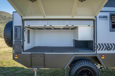 Massive Drivers Side Storage Hatch