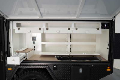 Unbelievable exterior deluxe kitchen with huge storage