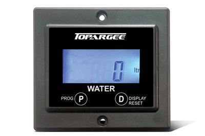 Tank water flow gauge - monitors water level
