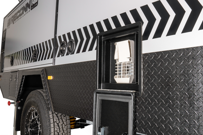 Recessed Dust & Waterproof Hot Water & 240v Hatches