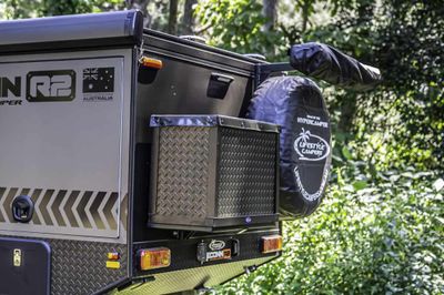 Bagged ensuite shower tent 