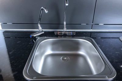 Separate plumbing, filter, 12v pump and tap