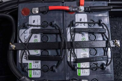 2 x 120 A/H AGM deep cycle battery - high output