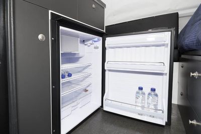 130L Bushman single door upright fridge/freezer 