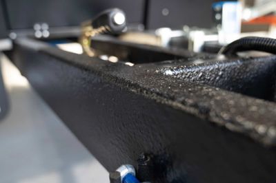Drawbar anti-chip coating