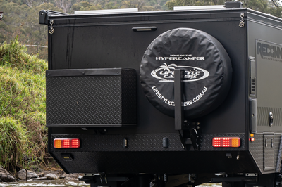 Rear mounted spare wheel - Room for a second